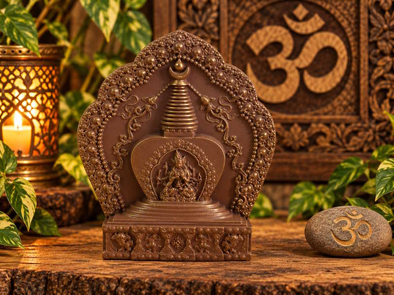 Estupa Tibetana  Un símbolo de paz sabiduría y camino espiritual
